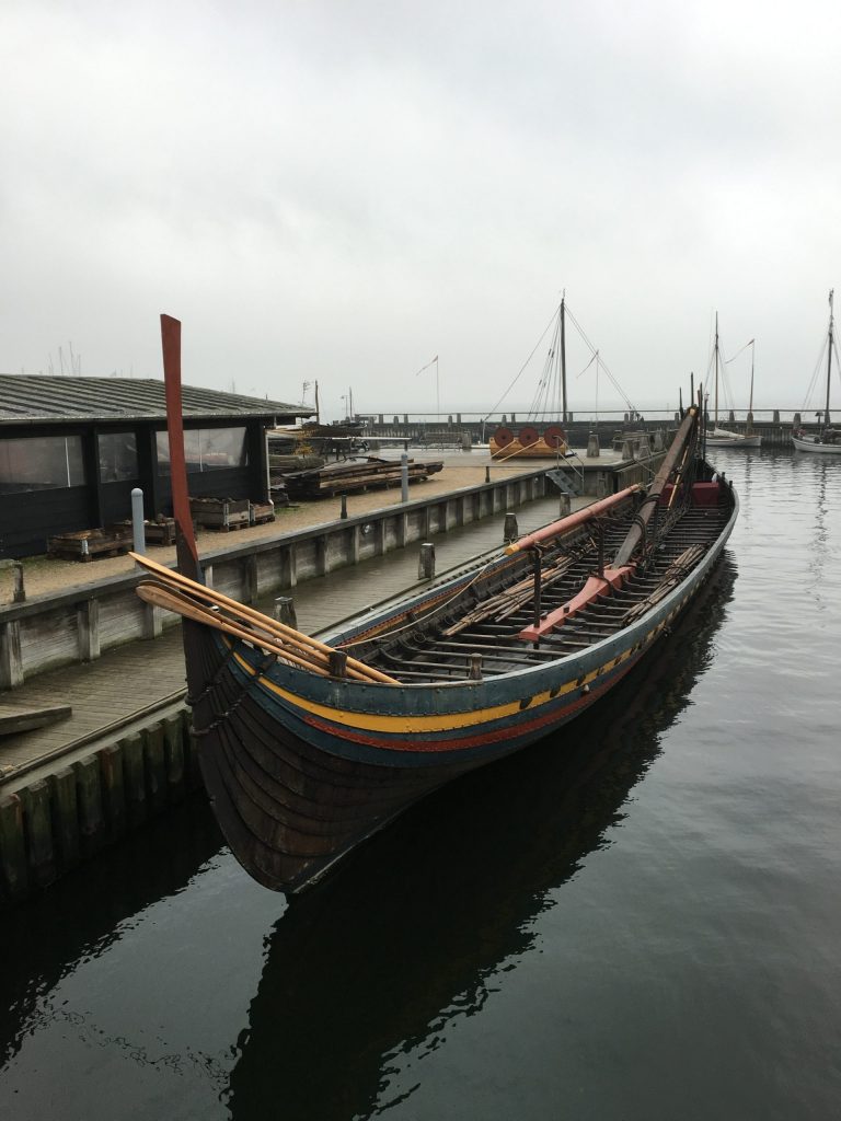 Viking ship replica.