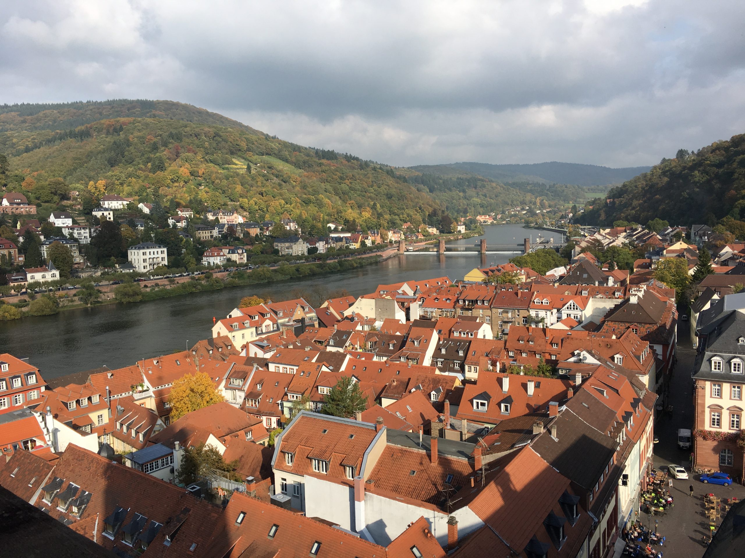 Old Heidelberg and the Nsckar River