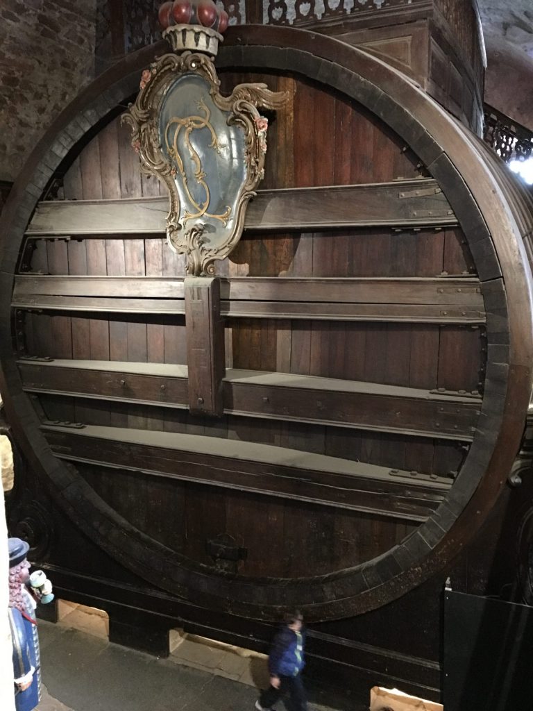 Heidelberg Castle 55,000 gallon wine cask